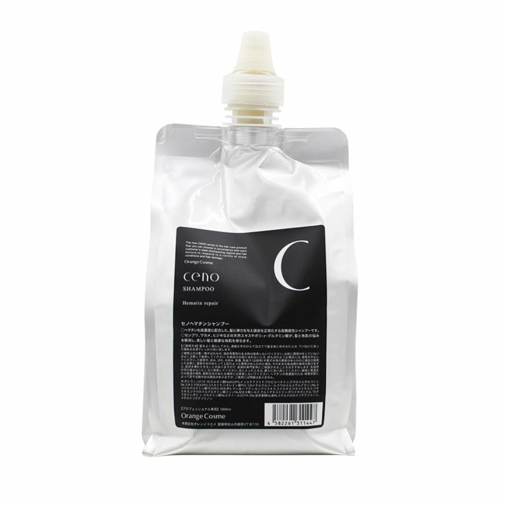 CELCERT PREMIUM シャンプーのみ1000ミリ ceno（セノ）「ceno ヘマチンシャンプー HR 1000ml」公式通販 - 世界中