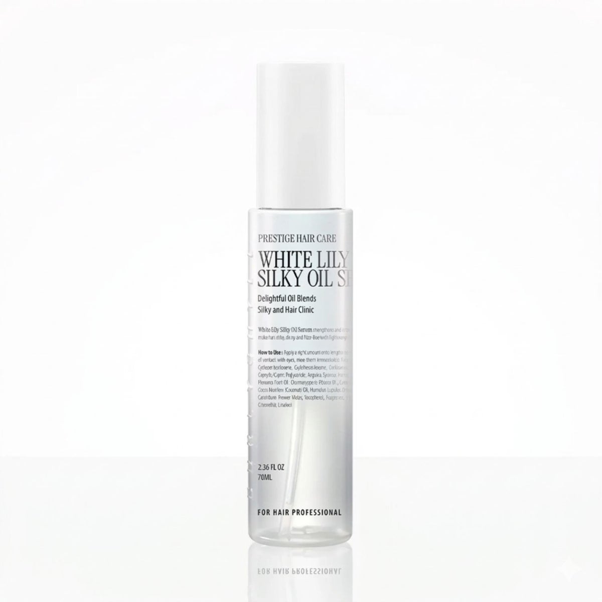 CURLYSHYLL ホワイトリリー シルキーオイルセラム 商品パッケージ