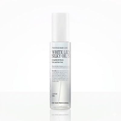 CURLYSHYLL ホワイトリリー シルキーオイルセラム 商品パッケージ